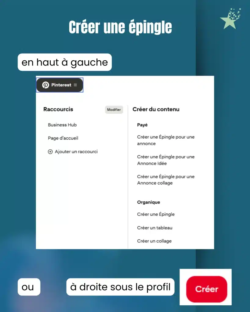 comment ajouter une épingle pinterest